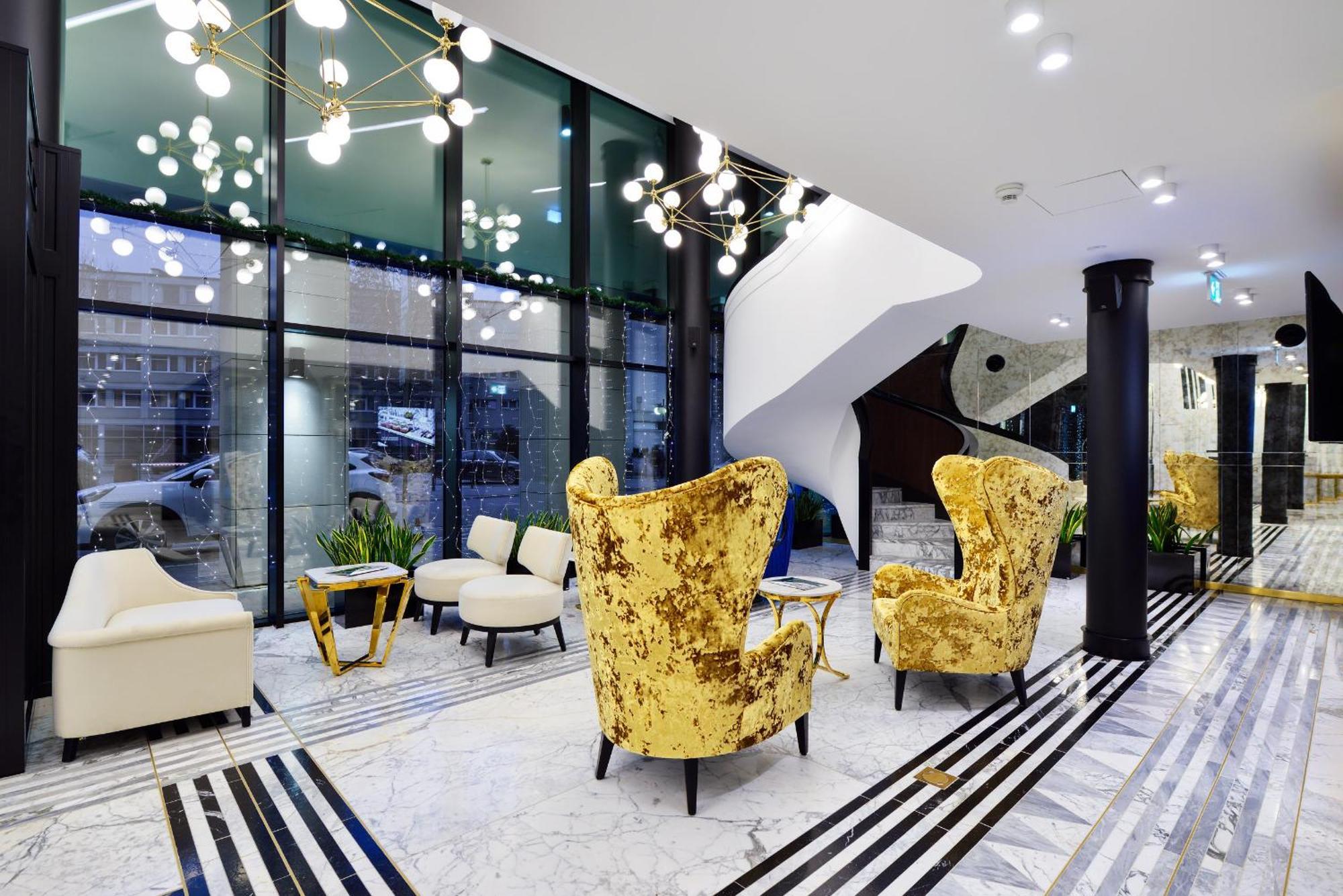 Hotel Ferreus Modern Art Deco Krakow Exterior photo Lobby
